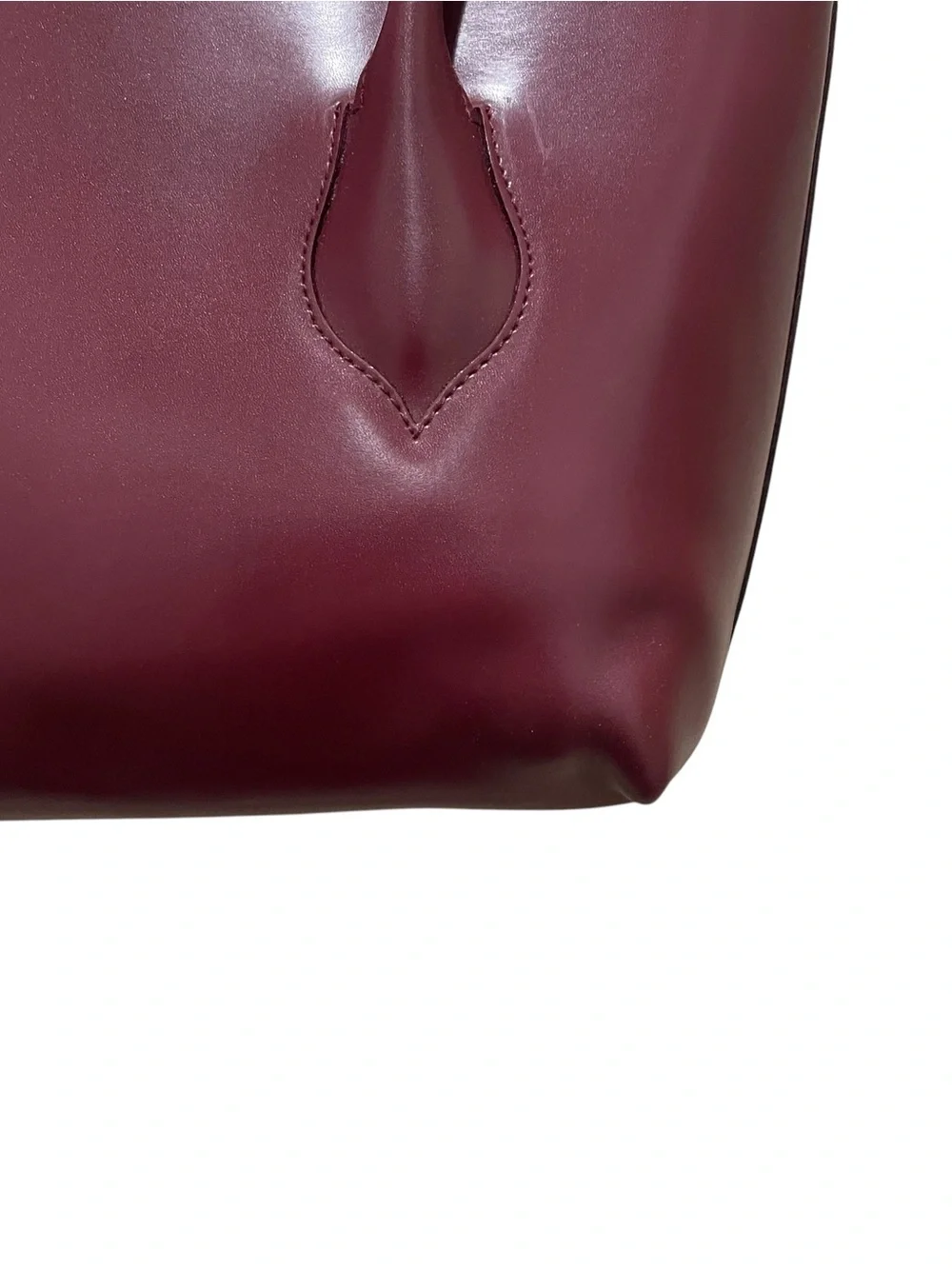 Furla Burgundy Mini Tote Bag